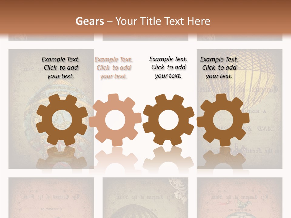 Grunge Pink Collage PowerPoint Template