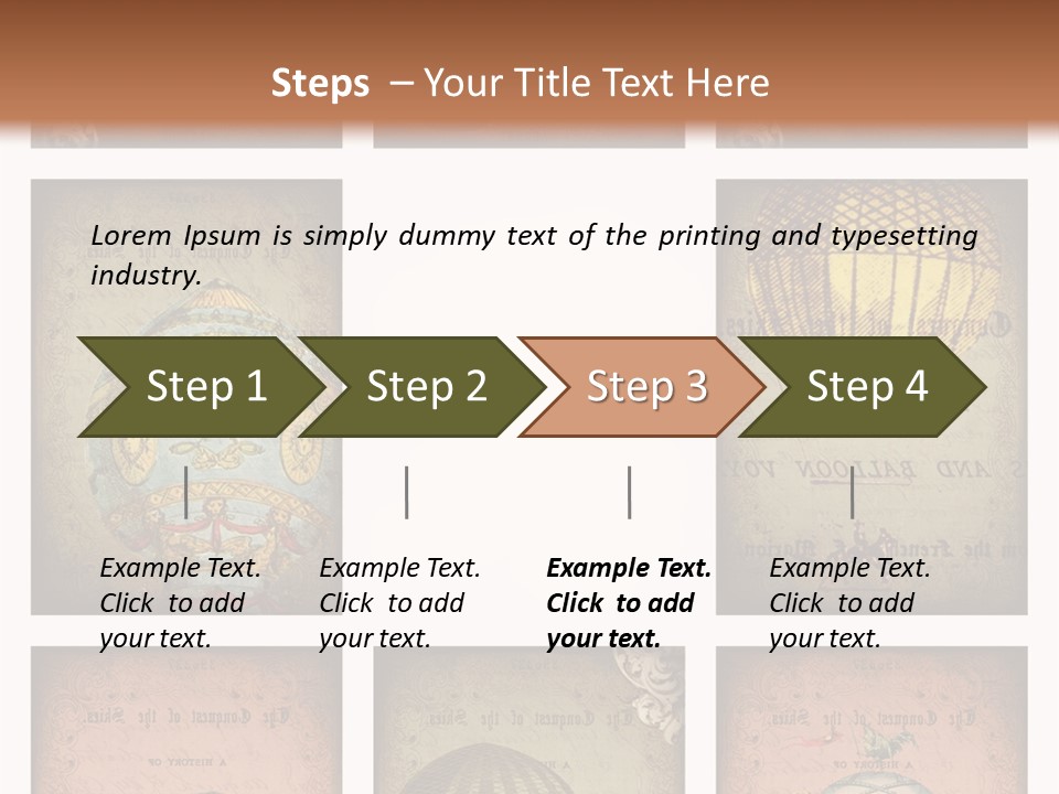 Grunge Pink Collage PowerPoint Template