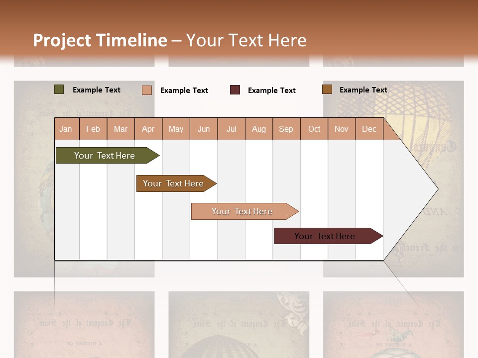 Grunge Pink Collage PowerPoint Template