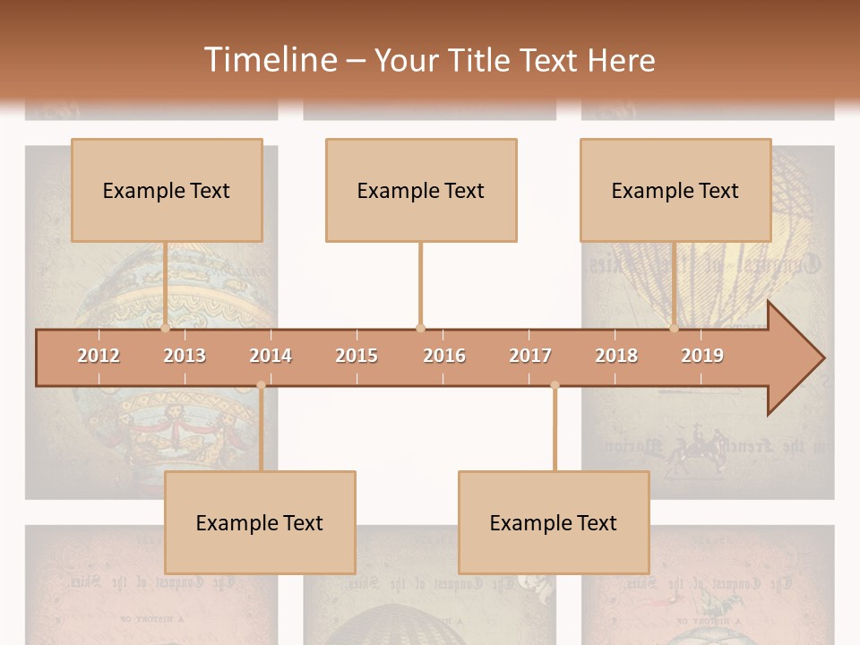 Grunge Pink Collage PowerPoint Template