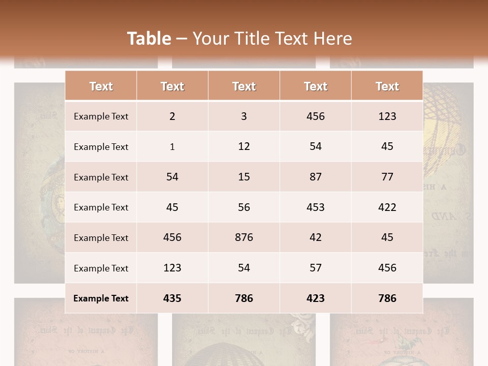 Grunge Pink Collage PowerPoint Template