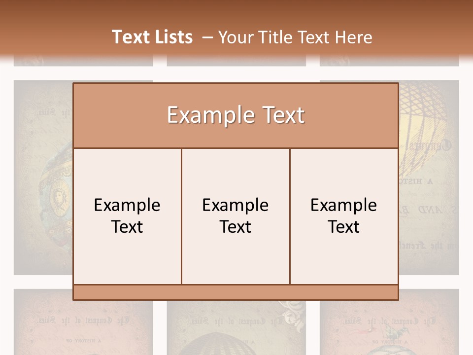 Grunge Pink Collage PowerPoint Template