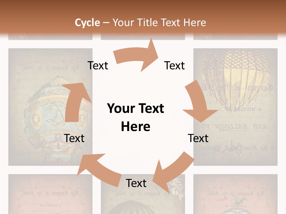 Grunge Pink Collage PowerPoint Template