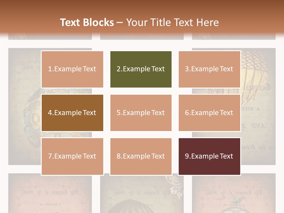 Grunge Pink Collage PowerPoint Template