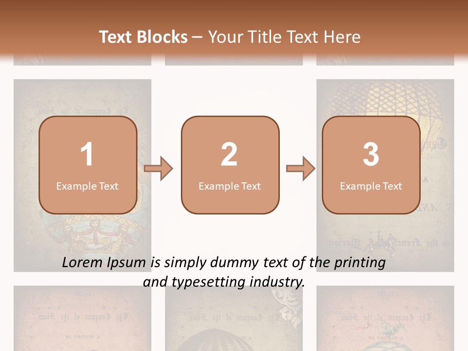 Grunge Pink Collage PowerPoint Template