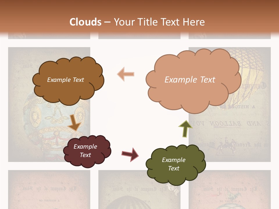 Grunge Pink Collage PowerPoint Template