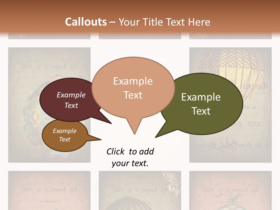 Grunge Pink Collage PowerPoint Template