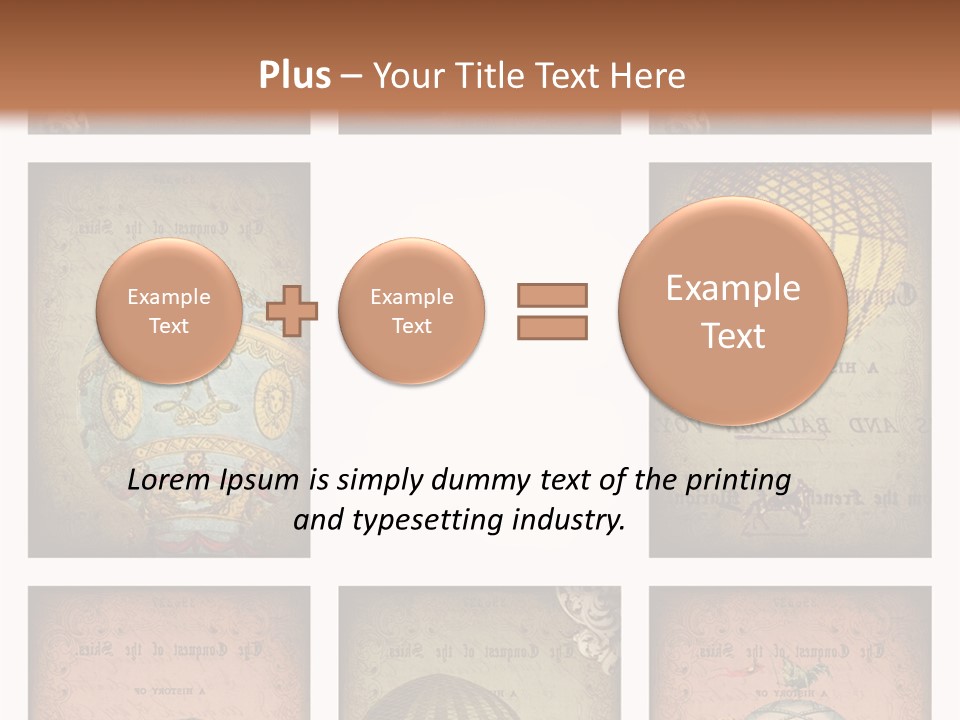Grunge Pink Collage PowerPoint Template