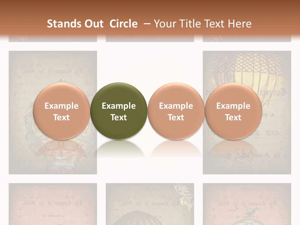 Grunge Pink Collage PowerPoint Template