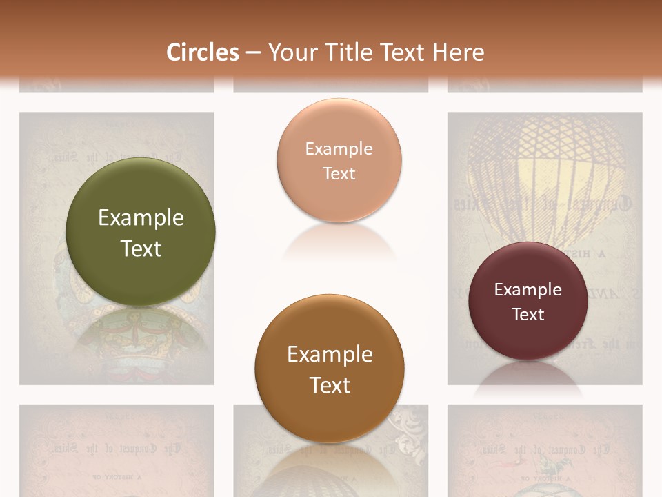 Grunge Pink Collage PowerPoint Template