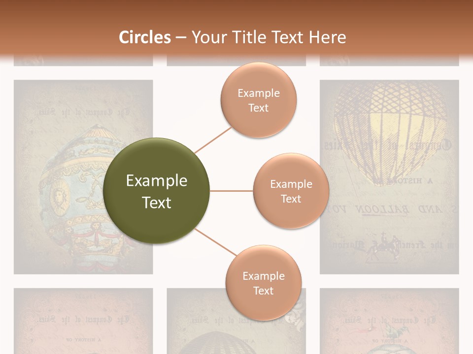 Grunge Pink Collage PowerPoint Template