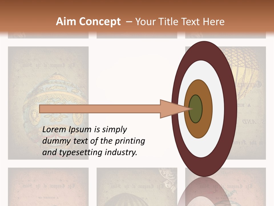 Grunge Pink Collage PowerPoint Template