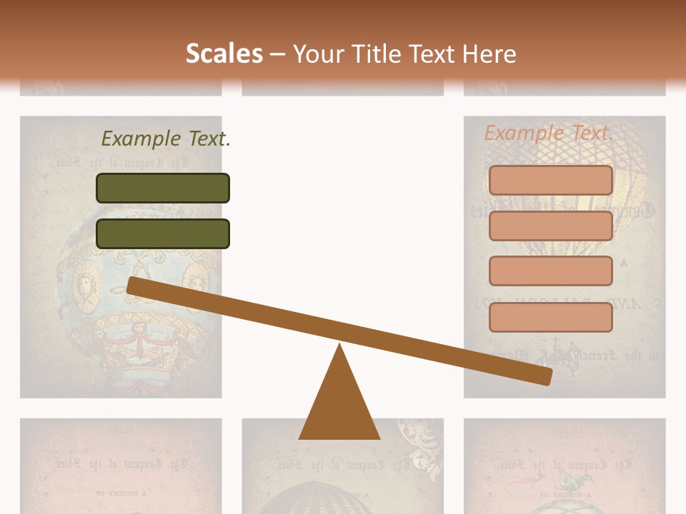 Grunge Pink Collage PowerPoint Template