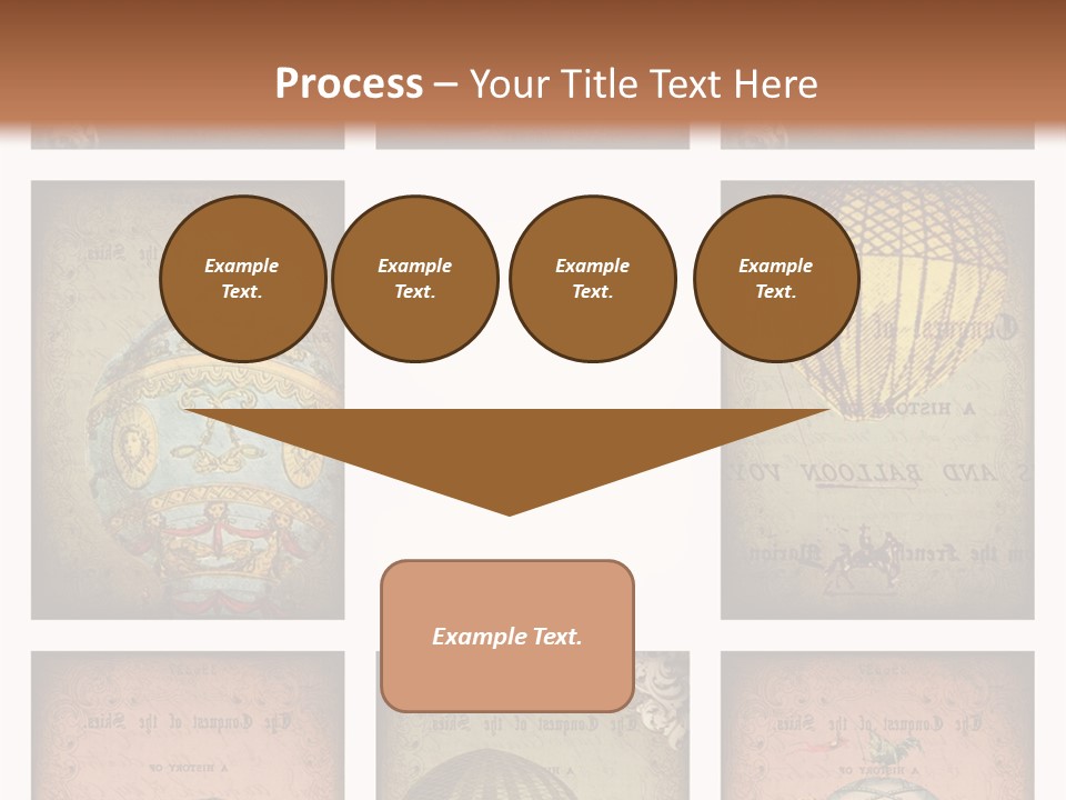 Grunge Pink Collage PowerPoint Template