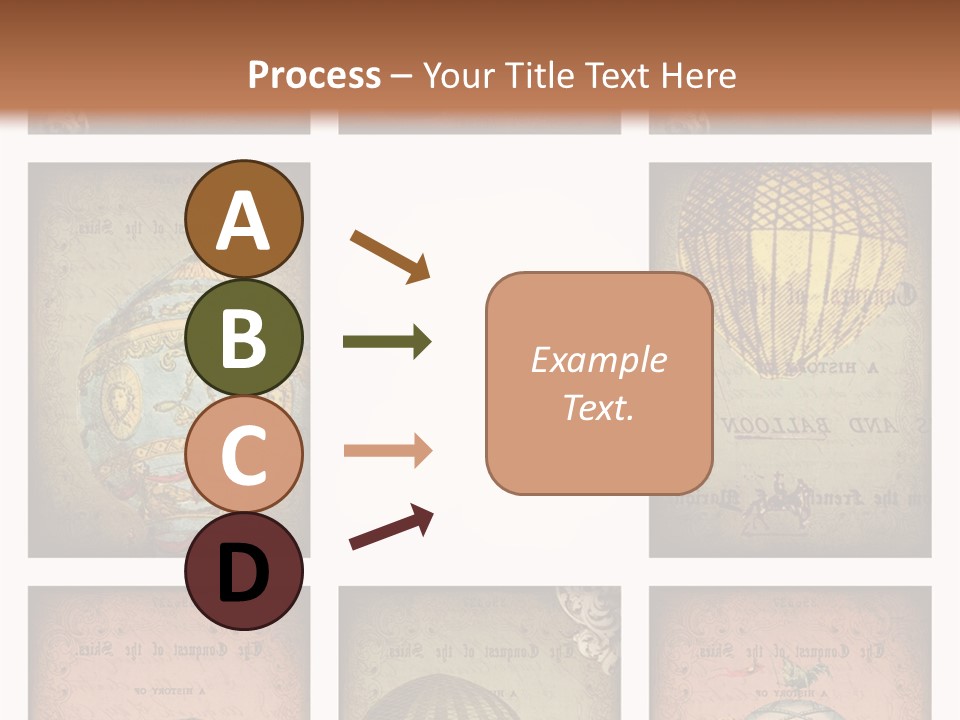 Grunge Pink Collage PowerPoint Template