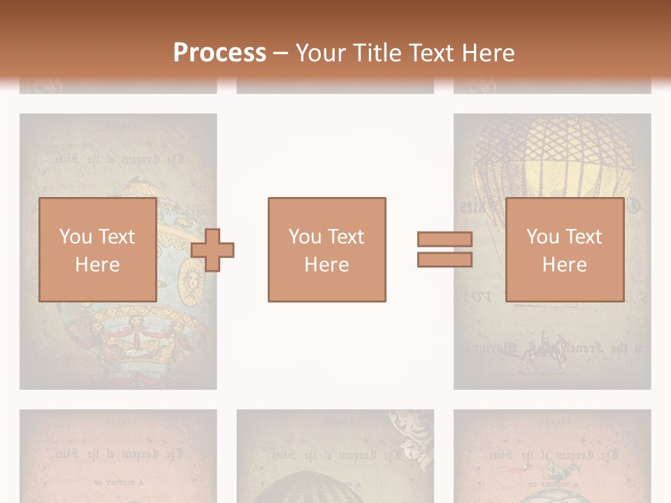 Grunge Pink Collage PowerPoint Template