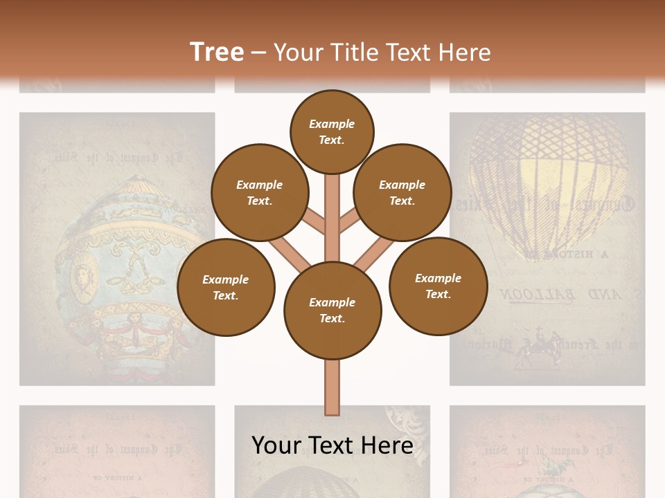 Grunge Pink Collage PowerPoint Template