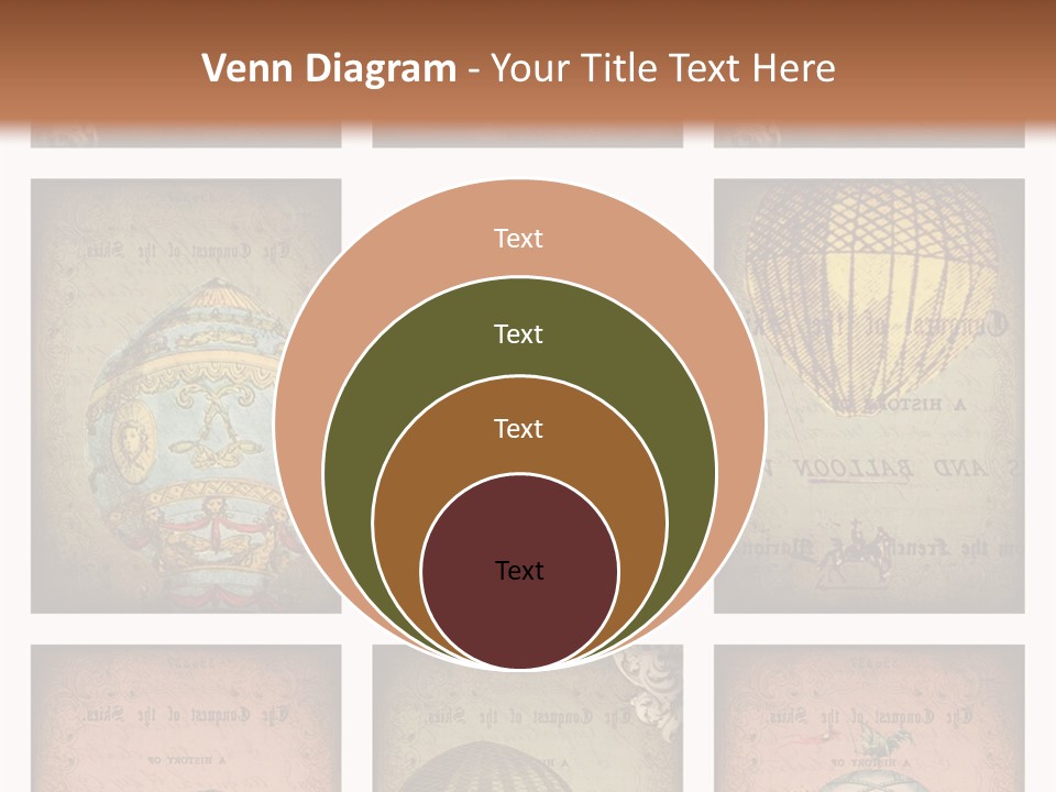 Grunge Pink Collage PowerPoint Template