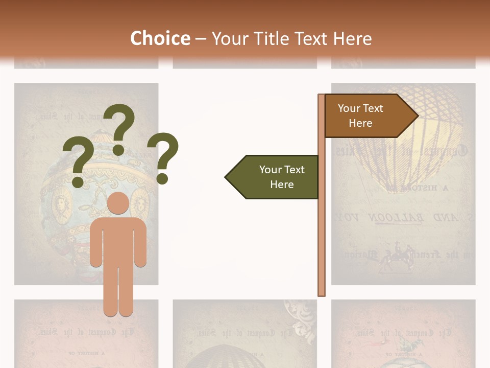 Grunge Pink Collage PowerPoint Template