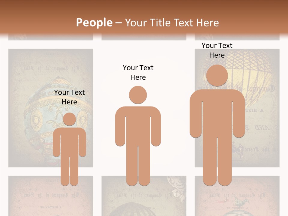 Grunge Pink Collage PowerPoint Template