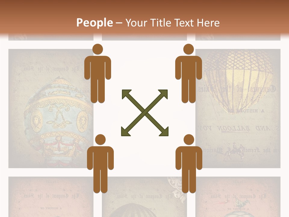 Grunge Pink Collage PowerPoint Template