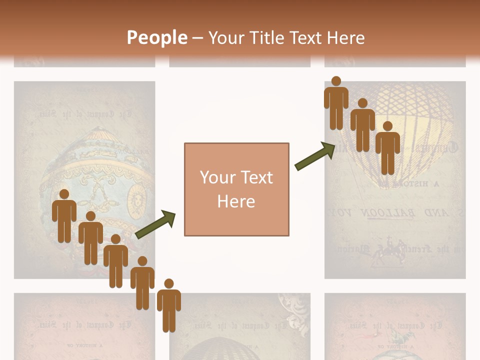 Grunge Pink Collage PowerPoint Template