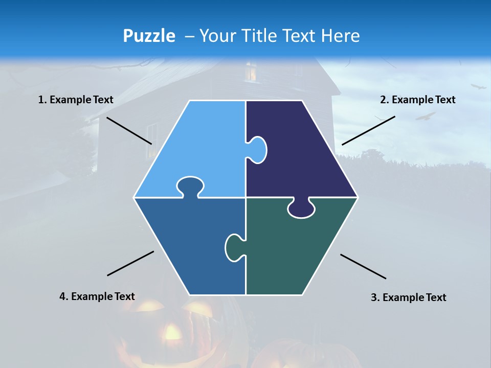 Darkness Autumnal Design PowerPoint Template