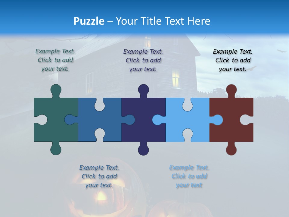 Darkness Autumnal Design PowerPoint Template