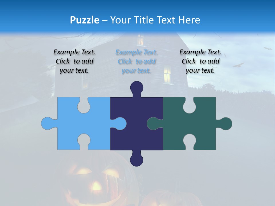 Darkness Autumnal Design PowerPoint Template