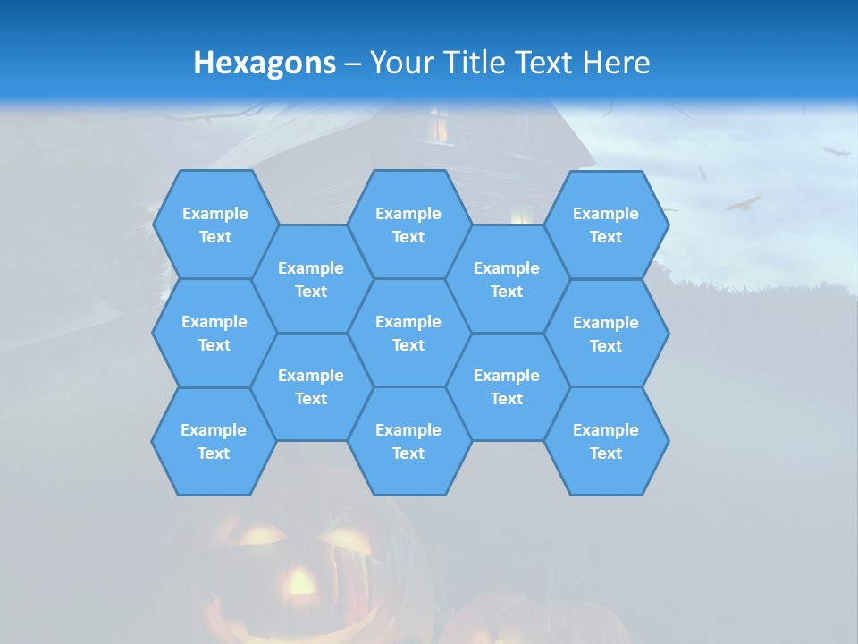 Darkness Autumnal Design PowerPoint Template