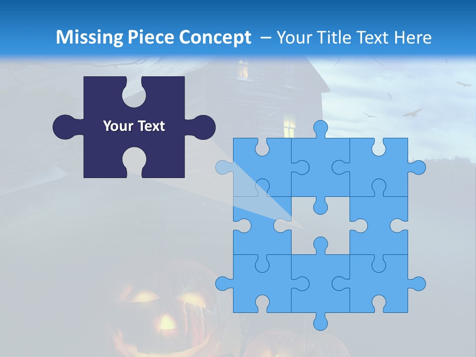 Darkness Autumnal Design PowerPoint Template