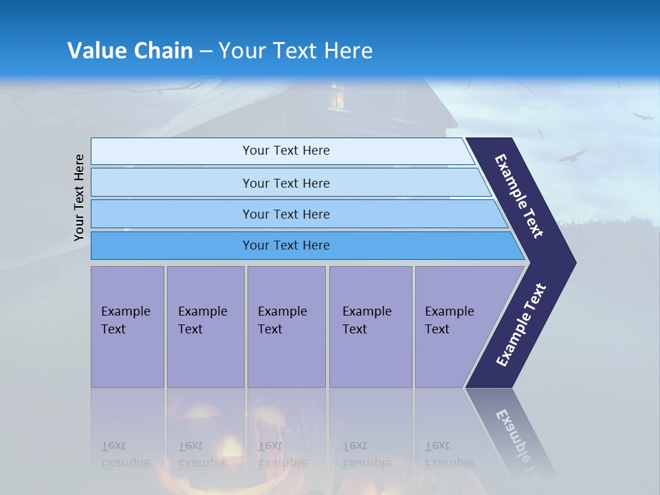 Darkness Autumnal Design PowerPoint Template