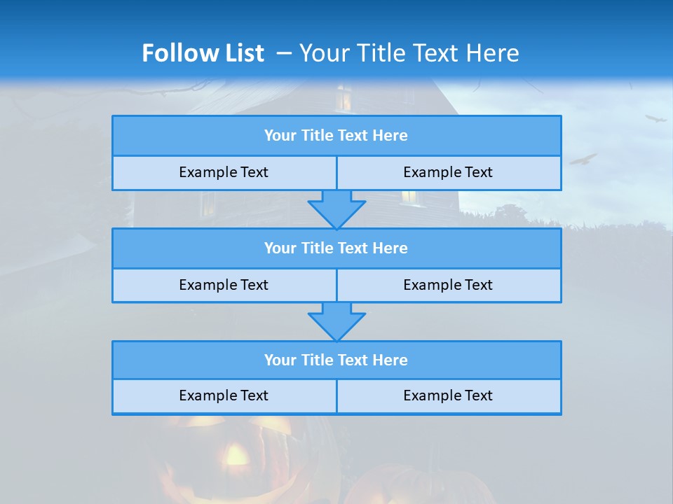 Darkness Autumnal Design PowerPoint Template