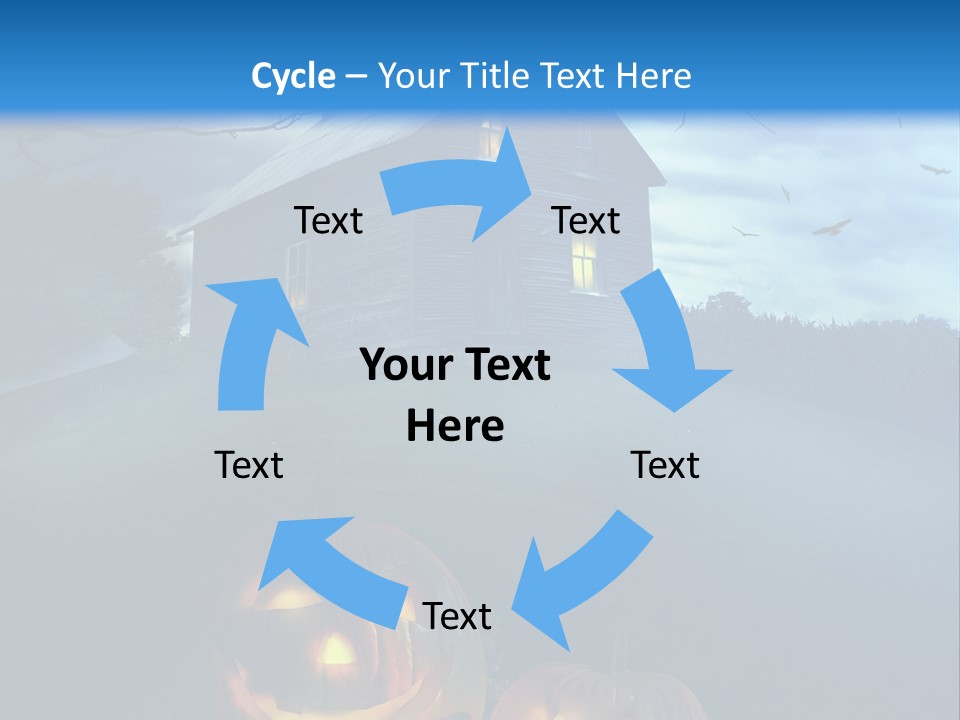Darkness Autumnal Design PowerPoint Template