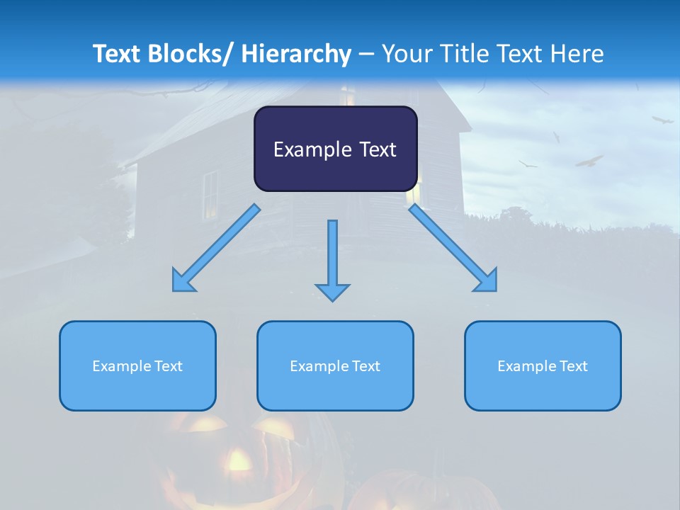 Darkness Autumnal Design PowerPoint Template