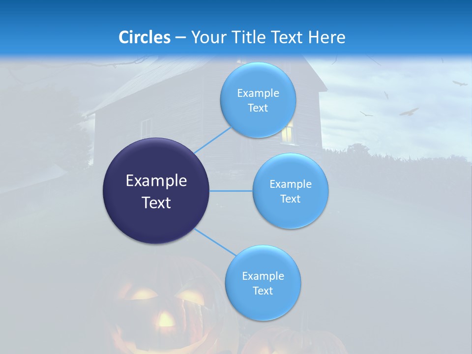 Darkness Autumnal Design PowerPoint Template
