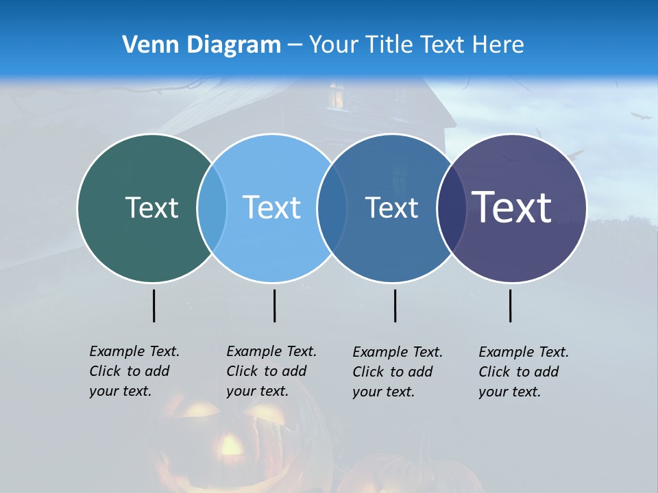 Darkness Autumnal Design PowerPoint Template
