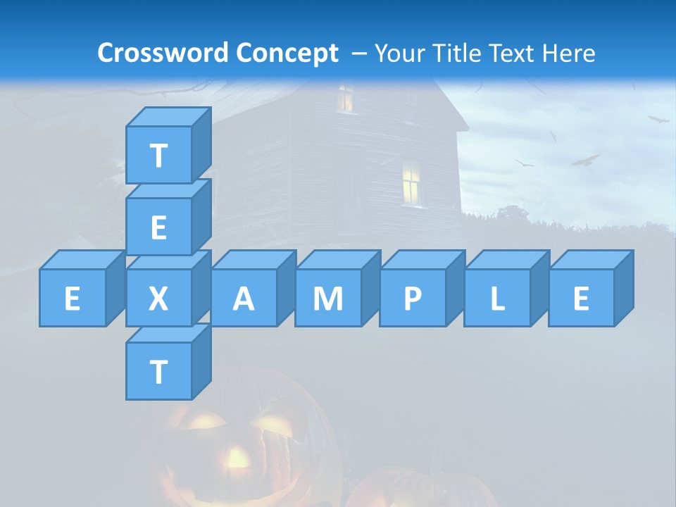 Darkness Autumnal Design PowerPoint Template