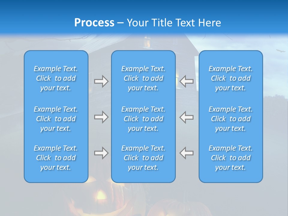 Darkness Autumnal Design PowerPoint Template