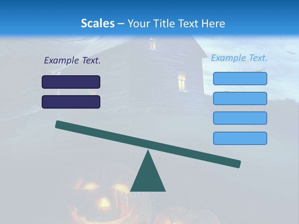Darkness Autumnal Design PowerPoint Template