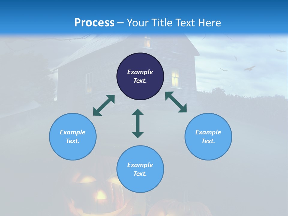 Darkness Autumnal Design PowerPoint Template