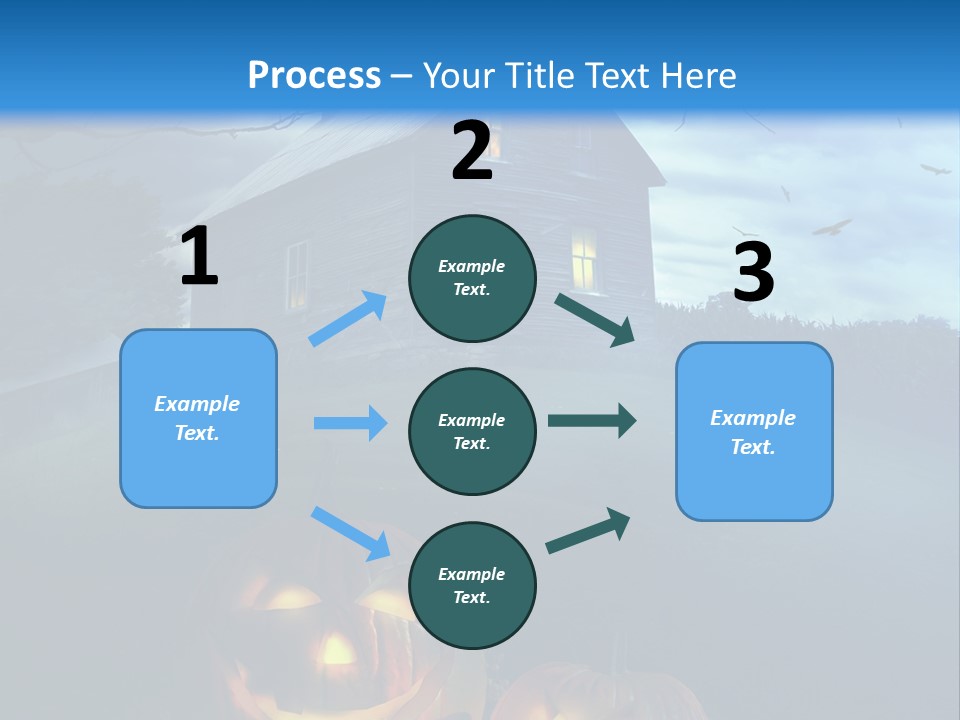 Darkness Autumnal Design PowerPoint Template