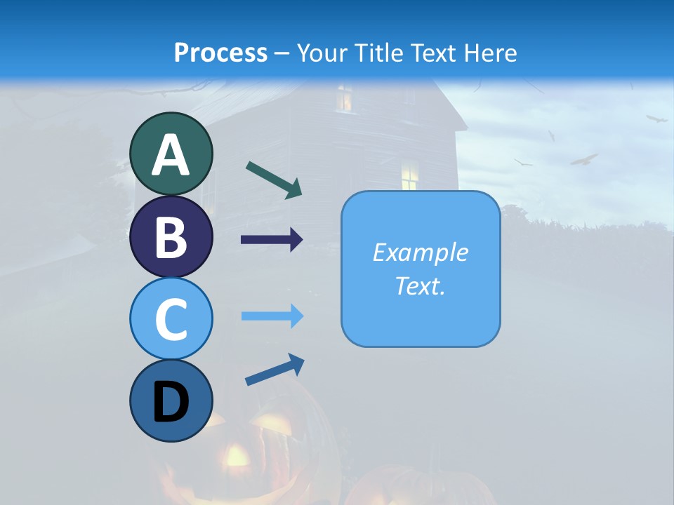 Darkness Autumnal Design PowerPoint Template