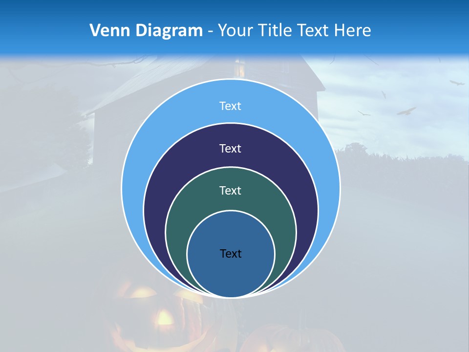 Darkness Autumnal Design PowerPoint Template