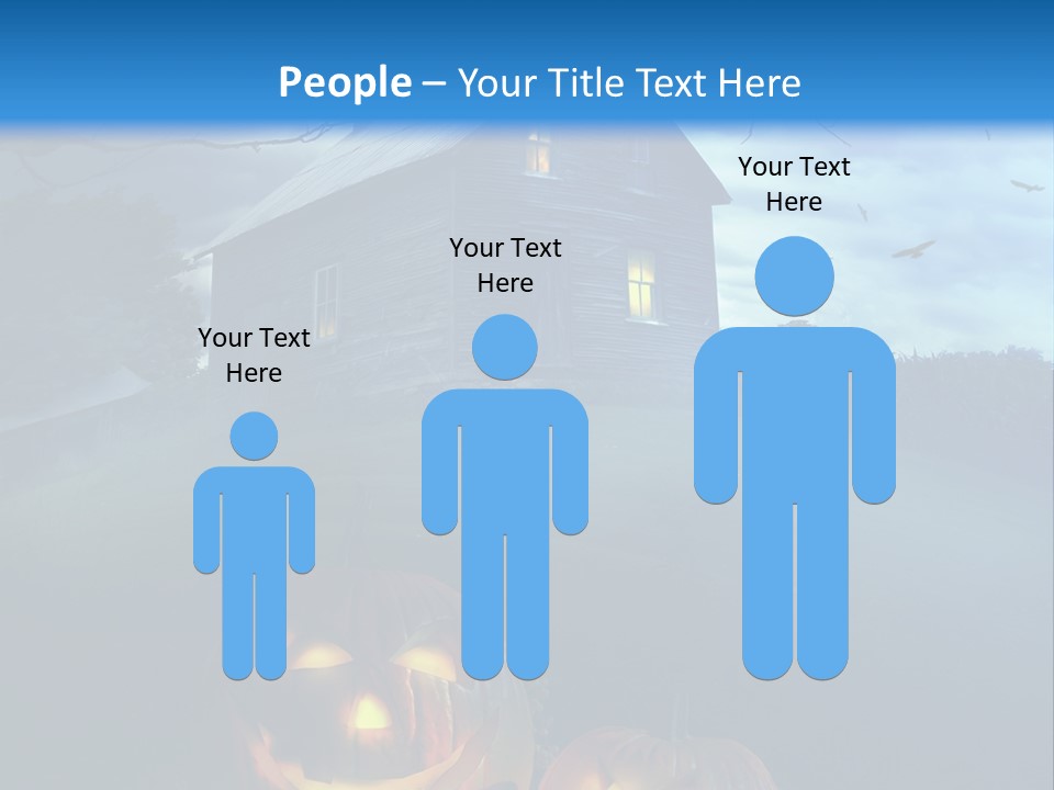 Darkness Autumnal Design PowerPoint Template