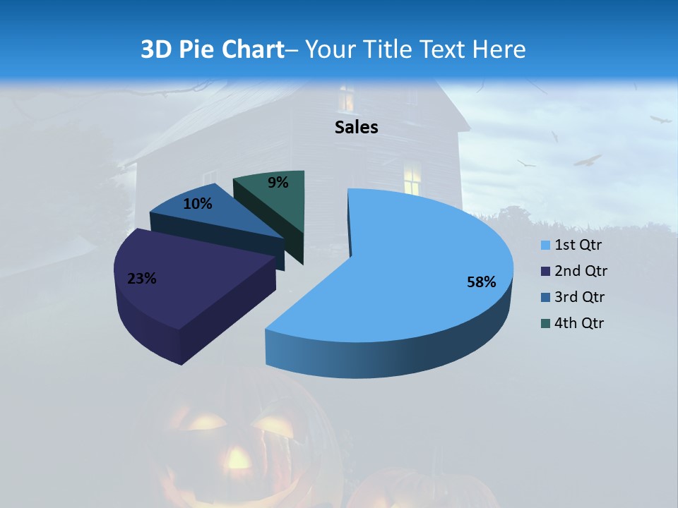 Darkness Autumnal Design PowerPoint Template