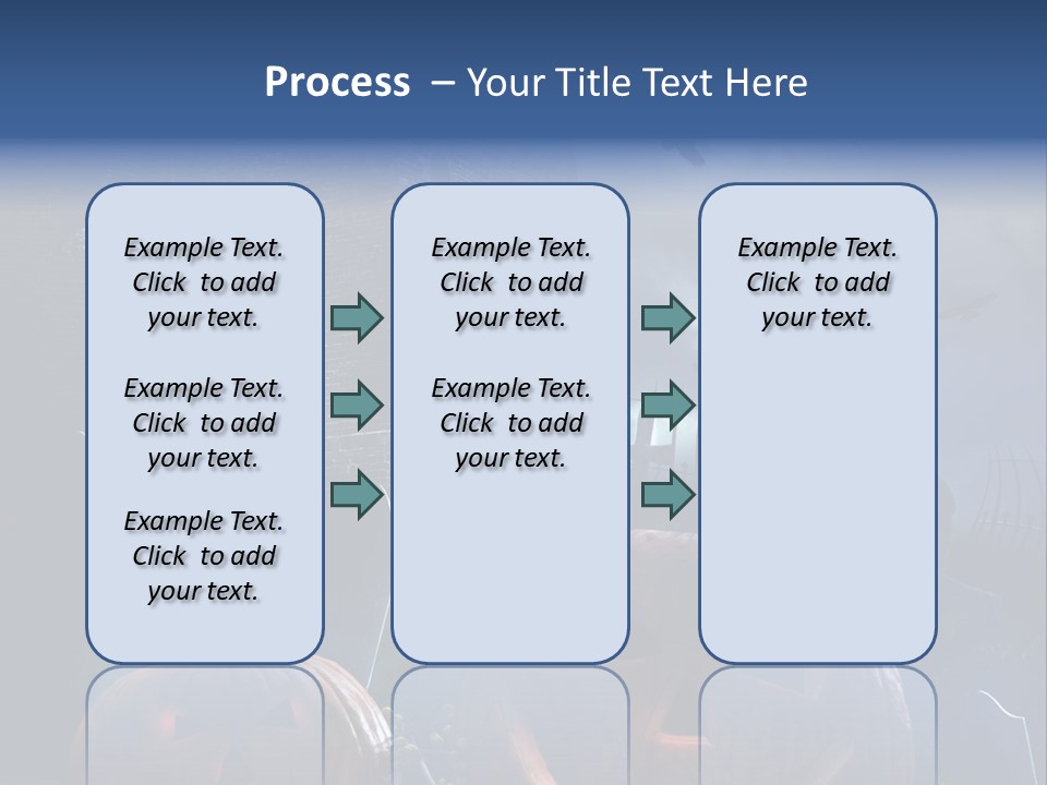 Black Evening Graveyard PowerPoint Template
