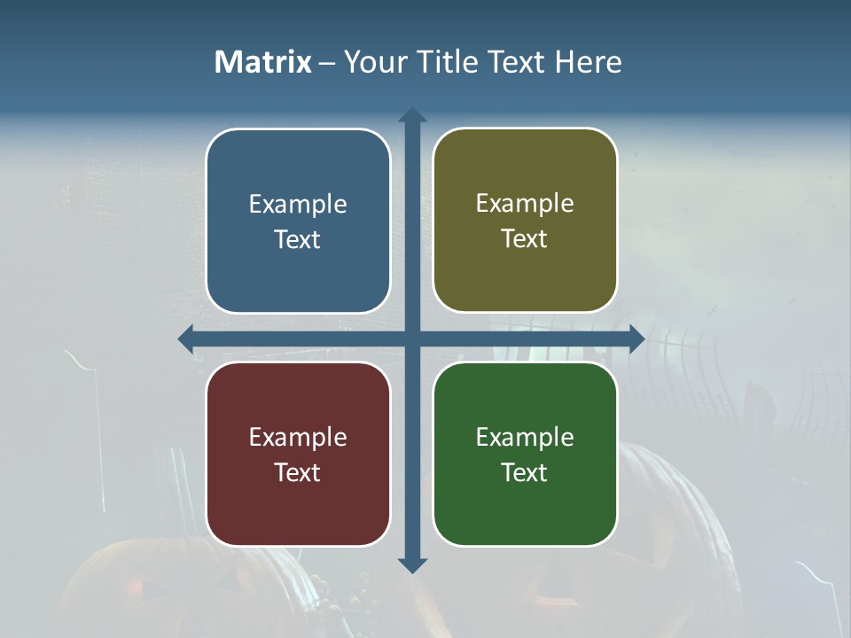 Moon Halloween Midnight PowerPoint Template