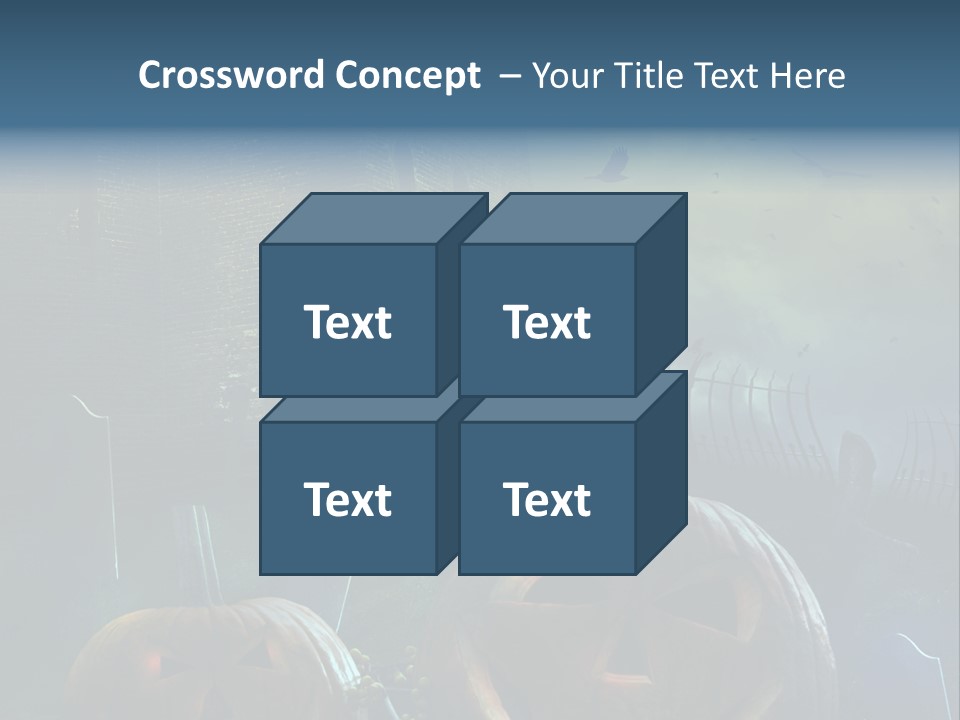 Moon Halloween Midnight PowerPoint Template