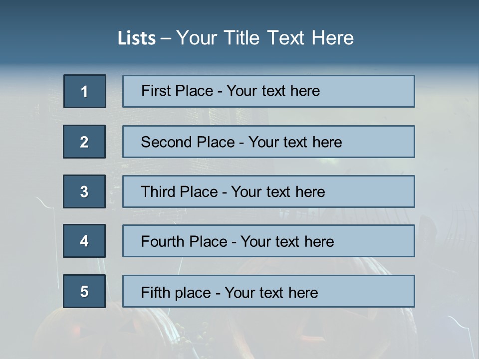 Moon Halloween Midnight PowerPoint Template